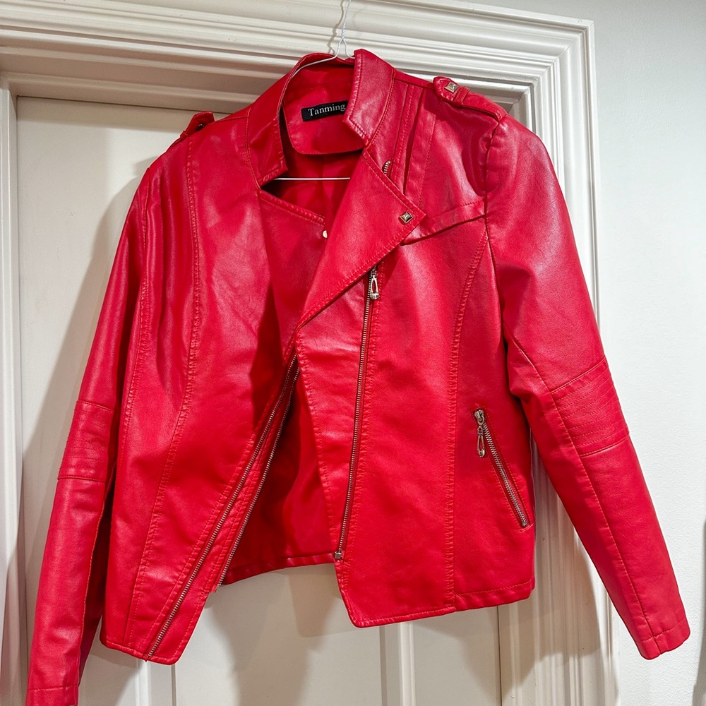 Red Leather Jacket